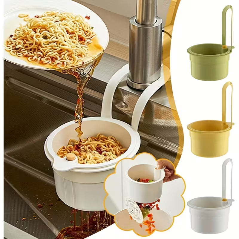 Kitchen Sink Drain Basket (Assorted Colors)